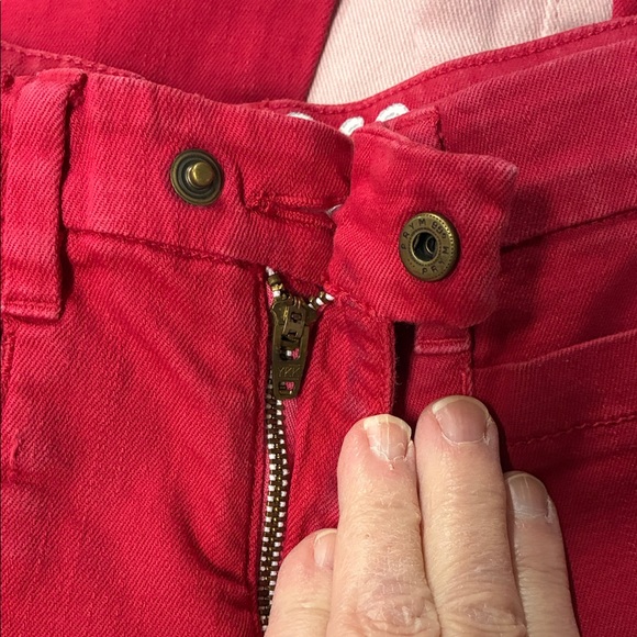 GAP Kids 1969 Vibrant Red Bell Bottom Jeans - Picture 5 of 10